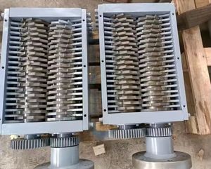 Đôi trục chất thải Shredder Blade Shredder hộp bộ phận khung gầm cho chất thải thực phẩm máy xay - Product Image 5