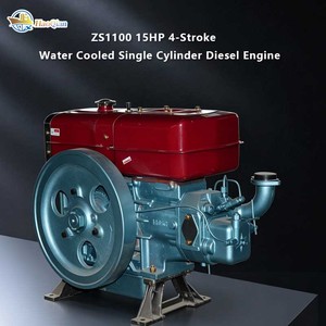 <span class=keywords><strong>Motor</strong></span> Diésel ZS1100 <span class=keywords><strong>de</strong></span> 15 HP, <span class=keywords><strong>4</strong></span> <span class=keywords><strong>Tiempos</strong></span>, Monocilíndrico, Refrigerado por Agua, con Arranque Eléctrico y Larga Vida Útil, Rendimiento Estable - Product Image 6