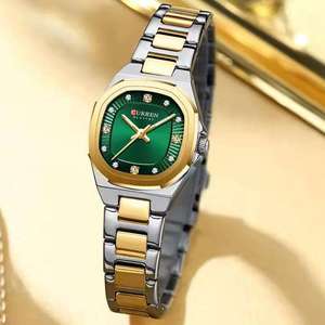Reloj Curren 9104 Casual de Cuarzo con Correa de Acero Inoxidable, Reloj de Pulsera de Lujo para Mujer, Resistente al Agua 30M - Product Image 2