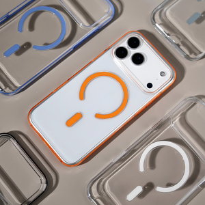 Fundas Magnéticas Transparentes para iPhone 16 17 Pro Max, Carcasas Protectoras a Prueba de Golpes para Teléfono Celular - Product Image 4