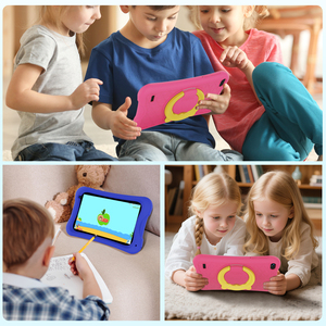 Hcncp bán buôn 7 inch trẻ em chơi game Tablet <span class=keywords><strong>PC</strong></span> độ phân giải cao Wifi 4GB 32GB Allwinner Bộ vi xử lý giá rẻ 32GB 4GB tablette - Product Image 5