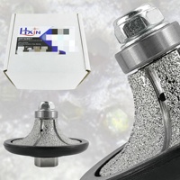 Disque de meulage diamanté brasé sous vide multi-formes pour profilage des bords du granit, du marbre et de la pierre – Outil métallique durable