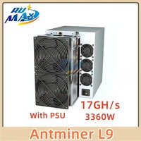 DogeCoin Litecoin Miner L9 17G Scrypt Crypto Mining Equipment pour LTC DOGE Antminer L9 bitcoin miner machine