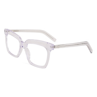 Svoryc chine — lunettes transparentes, surdimensionnées, monture en acétate, montures optiques
