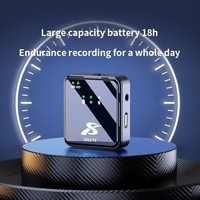 Microphone cravate sans fil SX63 avec boîtier de charge pour iPhone, diffusion en direct, vlog