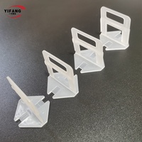 Outil de construction d'entretoises et de pinces de nivellement en plastique modernes de 1.5mm pour accessoires de carreaux de porcelaine élégants
