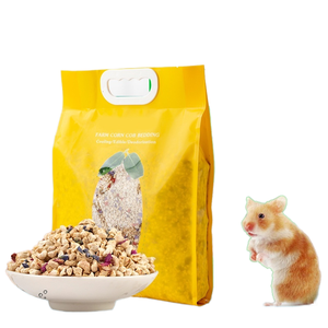 Petit Ours Doré Totoro Corncob Literie pour Animaux <span class=keywords><strong>de</strong></span> Compagnie Fournitures d'Été Sans Poussière Déodorant à Motif Solide pour Hamsters <span class=keywords><strong>Copeaux</strong></span> <span class=keywords><strong>de</strong></span> Sciure - Product Image 5