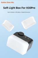 Nouveau diffuseur souple pour appareil photo, couvercle de boîte à lumière externe pour flash, diffuseurs de lumière pour flashs Godox It30 Pro