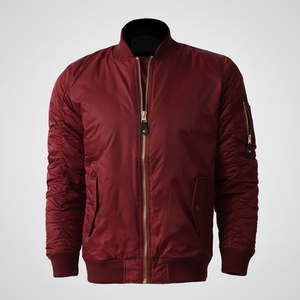 แจ็กเก็ตบอมเบอร์สำหรับผู้ชายเสื้อแจ็กเก็ตบอมเบอร์ระบายอากาศได้ดี - Product Image 1