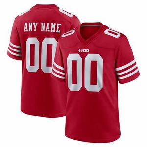 Großhandel Hochwertige Günstige American Football Trikot Genäht San Francisco NFling Alle 32 Teams Spieler Trikots Sportswear Shirt - Product Image 2