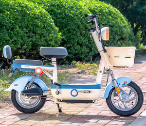 มอเตอร์ไร้แปรงถ่าน 350W/500W ราคาประหยัด แบตเตอรี่ลิเธียม 10.5AH สกู๊ตเตอร์ไฟฟ้า EBIKE พร้อมไฟเลี้ยว - Product Image 6