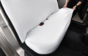 Coprisedile Posteriore Universale Elastico in Tessuto Antipolvere con Schienale e Poggiatesta Integrati per <span class=keywords><strong>Toyota</strong></span> <span class=keywords><strong>Corolla</strong></span> - Product Image 6