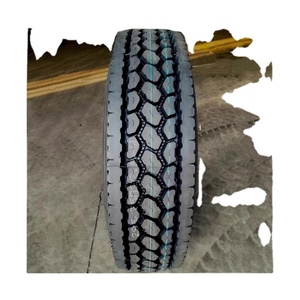 Nouveau pneu de direction radial sans chambre à air 295/75R22.5 16PR de marque personnalisée, motif de remplacement pour semi-remorque légère, fabriqué à Hawaï - Product Image 1