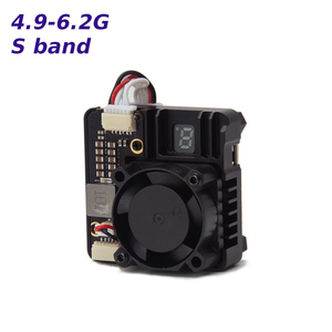 Skyzone TX2501CNC 2500mW FPV VTX ขั้วต่อเสาอากาศ MMCX กล่อง CNC พัดลมระบายความร้อนสำหรับการส่งสัญญาณวิดีโอ UAV - Product Image 4