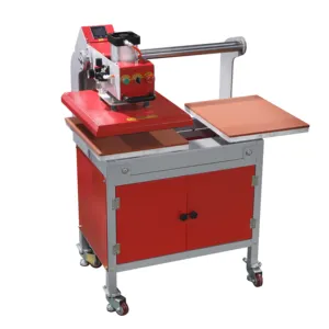 Meist verkaufte hochwertige Qualität niedriger Preis 2 Stationen Heiß press maschine 16x24 automatisch geöffnete Plancha Sublimation 40x60 16x24 Heiß presse