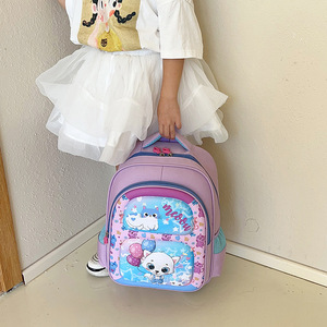 <span class=keywords><strong>Zaino</strong></span> in Nylon Spider-Man di grande capacità per gli studenti della scuola primaria della scuola materna resistente all'acqua con cerniera in poliestere alla moda - Product Image 1