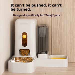 Alimentador de agua para mascotas 2 en 1, dispensador automático para gatos y perros, el dispensador de agua más <span class=keywords><strong>barato</strong></span> - Product Image 5