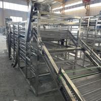 Convoyeur à bande multicouche en acier inoxydable Convoyeur à bande à mailles métalliques résistant à la chaleur pour le refroidissement des aliments