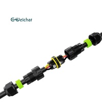 Connecteur de fil électrique étanche en forme de T E-Weichat IP68 M20 pour connexion de câble extérieur