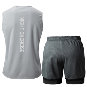 Nouvelle Collection 2025 – Ensemble de Gilets de Sport Respirants et Séchage Rapide pour Hommes, 100% Polyester, Tailles Multiples, Vente en Gros Direct Usine - Product Image 3