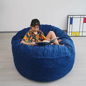 Giant Bean Bag Sofas And Bed 2 In 1 With Foam Filled Multifunctional Sofa Bed
