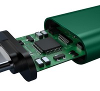 Adaptor USB 3.0 ke Tipe C 5Gbps Transfer Data Logam Aluminium Adaptor OTG untuk Smartphone Laptop Tablet PC Mac