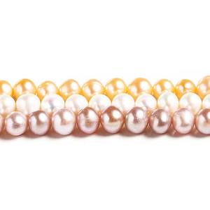 Cuentas Sueltas de Perlas Barrocas Auténticas de Zhuji de 4mm a <span class=keywords><strong>10mm</strong></span> Perlas Naturales de Agua Dulce Roscadas para Hacer Pulseras y Collares DIY - Product Image 6