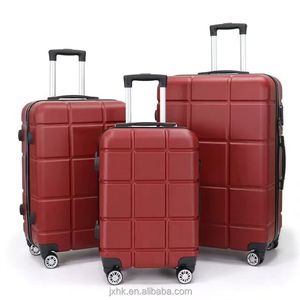 Good Price ABS&amp; ABS/PC 3 Pieces Set Luggage <strong>Bag</strong> <strong>Travel</strong> Trolley Luggage <strong>with</strong> Spinner <strong>Wheels</strong> - Product Image 4