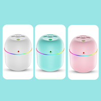 Mini diffuseur ultrasonique portatif d'aromathérapie d'USB de petite capacité de Led 220ml pour la maison/bureau