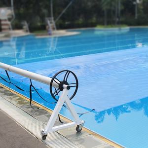 Carrete de rodillo de cubierta de <span class=keywords><strong>piscina</strong></span> Manual Flexible de Venta caliente para niños hecho de material de PVC y ABS de aluminio duradero - Product Image 2