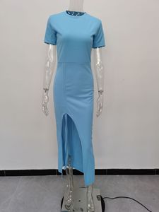 Vestido Ajustado de Moda Casual, Sexy y Elegante para Mujer, Ropa de Verano para Fiesta, Cena, Noche, Venta al por Mayor Barata - Product Image 3