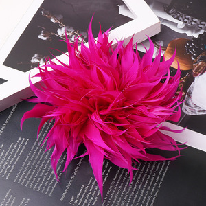 Broche de Plumas de Ganso da Moda para Festa, Design de Alfinete de Plumas Coloridas para Decoração de Roupas de Casamento e Ternos Masculinos/Femininos - Product Image 3