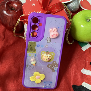 2024 nouvel accessoire unique mignon coque de téléphone en tpu pour Samsung A55 5G A35 5G S24 S24 Ultra A15 5G A25 5G - Product Image 2