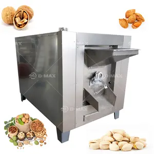 Máquina de anacardos de alta calidad para el cliente, máquina para hornear soja, tostador de cacahuetes, máquina tostadora de nueces de almendra