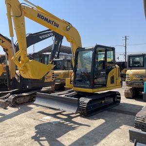 Komatsu รถขุดตีนตะขาบ PC60-7มือสองพร้อมส่วนประกอบหลักของปั๊มเกียร์เครื่องยนต์ทำงานต่ำ - Product Image 4