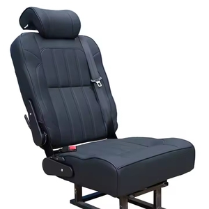 AutoLiuma L042S Vente directe d'usine Camping-car inclinable en cuir multifonctionnel Lit de siège de style professionnel Van pliant bidirectionnel - Product Image 5