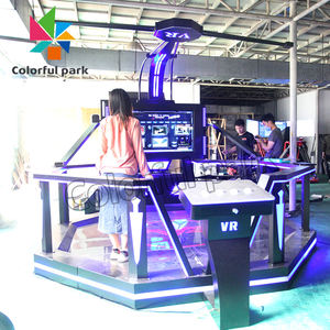 Máquina de Juegos Arcade <span class=keywords><strong>HTC</strong></span> VR de Alta Calidad para Parques de Diversiones, Operada con Monedas, en Oferta - Product Image 4