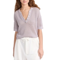 Motif personnalisé femmes pull été coton haut tricoté femmes pull à manches courtes Crochet vêtements d'été pour les femmes
