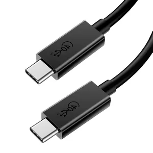 USB4.0 40gbps 240W 5A PD Carga rápida 8K 60Hz UHD Usb-c Usb-if Usb4 Kabel 6ft Compatible con Thunderbolt 4