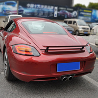 JIEHAO LED-Rückleuchte für Porsche Cayman Boxster 987 04-08 | LED-Heckleuchte mit Blinker, Brems- und Rückfahrlicht, Kfz-Zubehör