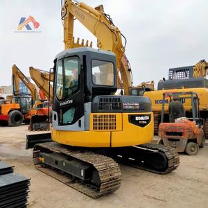 Mini-excavatrice Komatsu d'occasion de 5,5 tonnes, d'origine japonaise, bien entretenue, en bon état, modèle Komatsu PC 55MR - Product Image 1