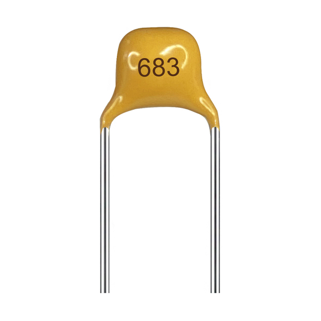 Customized High Quality JEC X5R X7R Y5V 1206 1812 50V 6.8uF Through Hole Round Multilayer Ceramic Capacitor -55~+125
