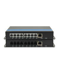 1/2/4/8/16/32/64/128 Port FXO/FXS Analogtelephone Voice Over Fiber Converter Multiplexer for PBX Telephone Line Connecting
