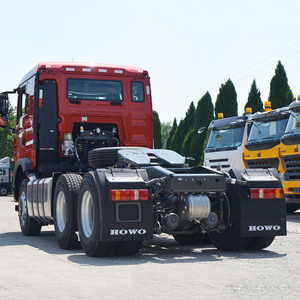 รถบรรทุกหัวลาก Howo Sinotruk Tx 6X4 375-430 แรงม้า ยูโร 2 ใหม่ เครื่องยนต์ดีเซลคัมมินส์ ระบบกันสะเทือนแบบลม พวงมาลัยซ้าย พร้อมกล้อง - Product Image 5