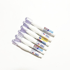 Stylo correcteur de haute qualité, non toxique, sûr, à séchage rapide, avec pointe métallique pour l'école - Product Image 1