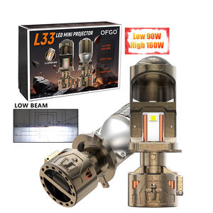 M42 6000K Hi/<span class=keywords><strong>Lo</strong></span> Beam led proyector H4 y6 y7 y7d y9 mini lente LED H7 y8 H4 LED Mini proyector faros lentes H4 lente de luz LED - Product Image 1