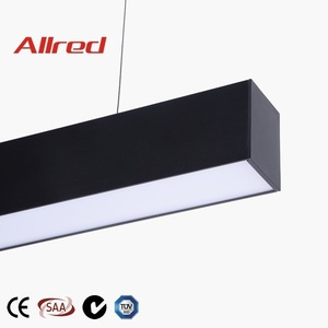 Siêu thị showroom bị đình chỉ 20W 30W <span class=keywords><strong>40W</strong></span> 50W 60W tuyến tính <span class=keywords><strong>led</strong></span> công nghiệp ánh sáng lịch thi đấu - Product Image 6