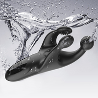 Vibrateur de massage de la prostate pour homme en gros, stimulateur de la prostate en silicone imperméable, anneau de retard d'éjaculation pour hommes