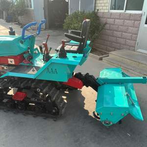 Tractor de orugas de nuevo diseño con caja de cambios 2WD, máquina de arado agrícola de tamaño mediano/grande, cuchilla dozer, rotocultivador de 35hp - Product Image 3