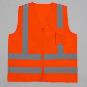 Sac de poitrine gauche à fermeture éclair Xinrui, gilet de sécurité réfléchissant pour l'équitation et le sauvetage, avec clip pour vêtements, vente en gros, fabriqué à Zhejiang Wuyi - Product Image 1